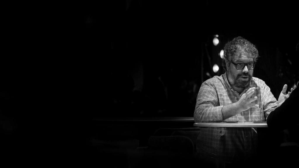 Sergio del Molino, durante la entrevista.