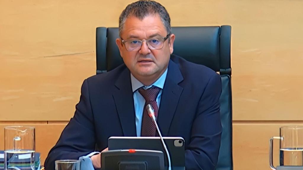 El consejero de Agricultura y Ganadería, Gerardo Dueñas