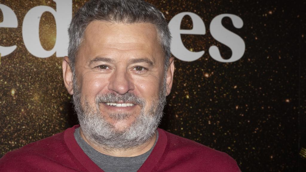 El humorista Miki Nadal en un evento público en marzo de 2022, en Madrid.