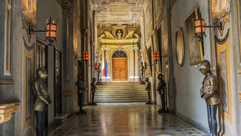 Interior del Palacio del Gran Maestre. Foto: Turismo de Malta