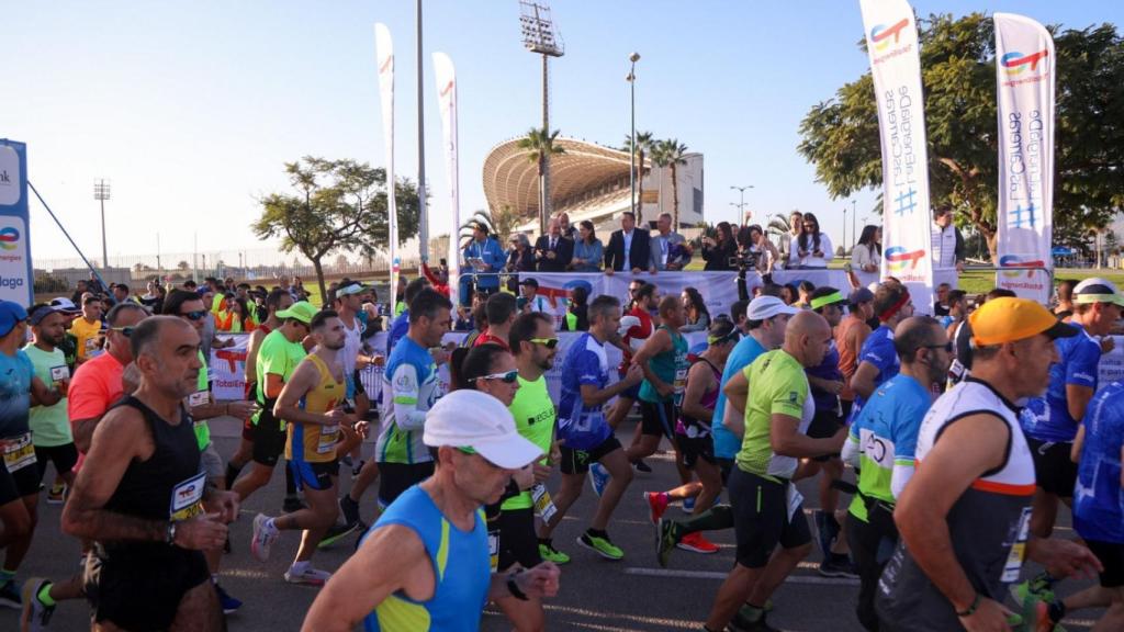 Imagen de la Media Maratón de Málaga.