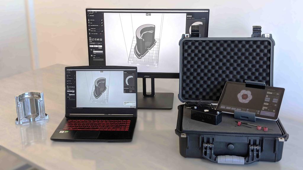 El nuevo Sistema de Calibración Láser (Laser Calibration System) de Meltio.