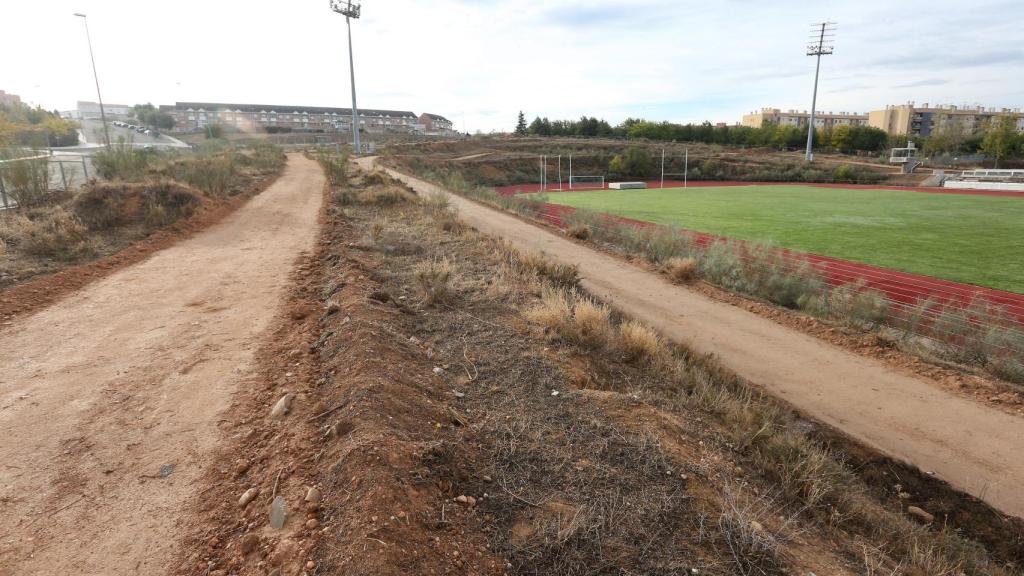 Imagen de las obras en el recinto del Polígono.
