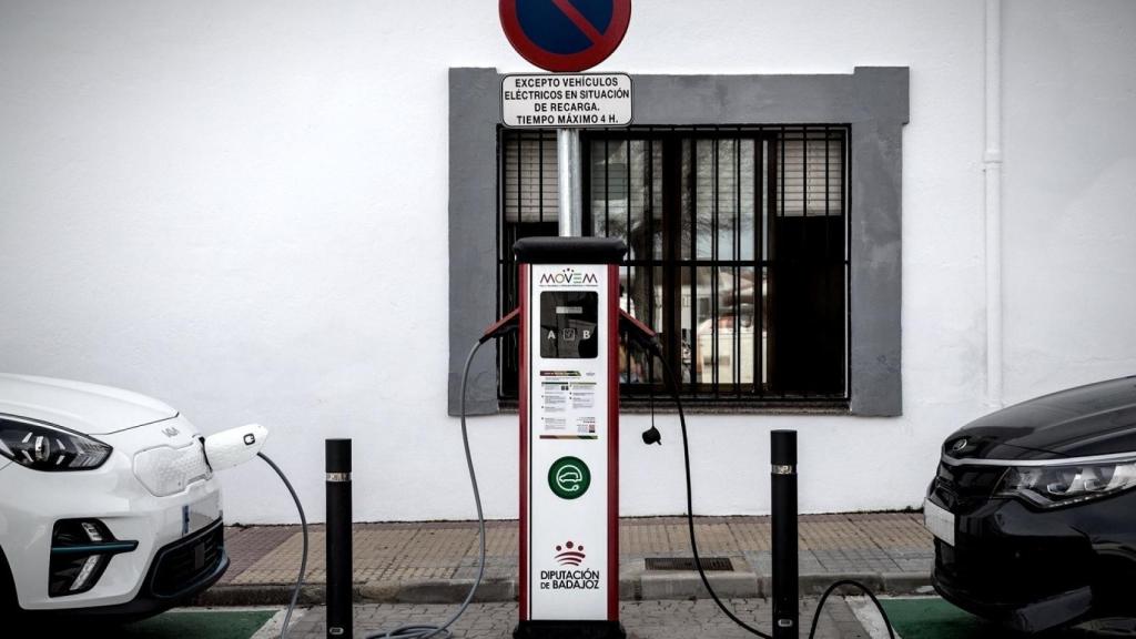 Punto de recarga coche eléctrico