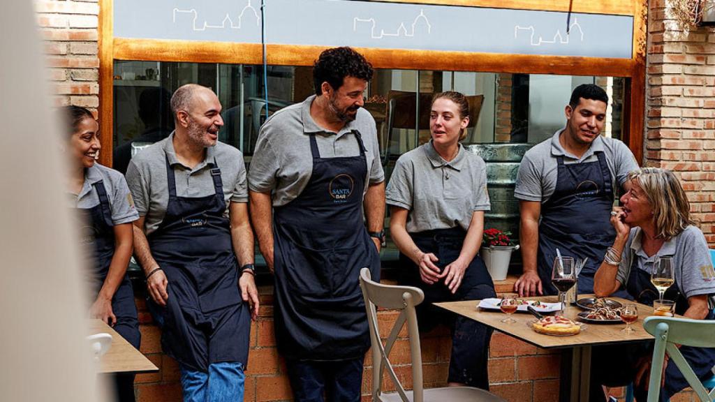 El equipo de Santa Bar.