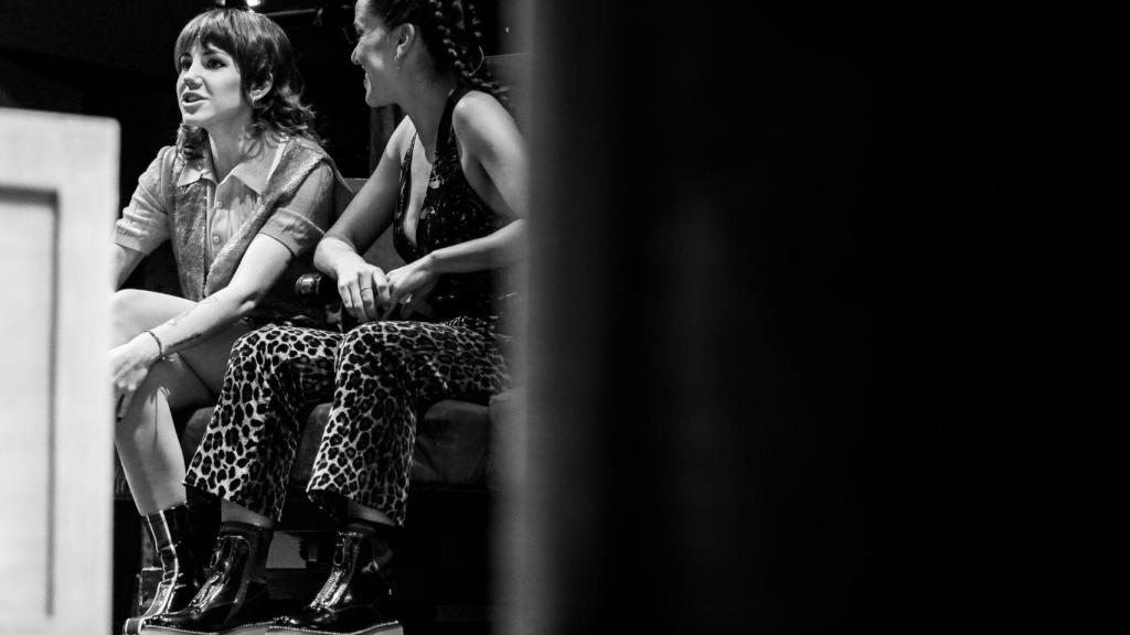 Angy y Roko en la entrevista.