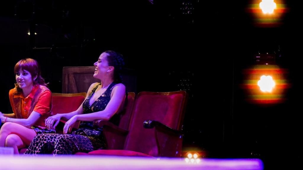 Angy y Roko en la entrevista.