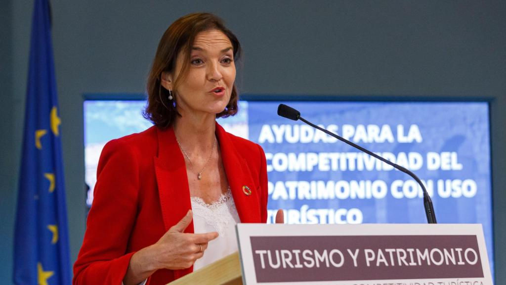 La ministra de Industria, Comercio y Turismo, Reyes Maroto, en una imagen de archivo.