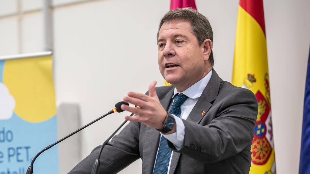 Emiliano García-Page, presidente de Castilla-La Mancha. Foto: JCCM.