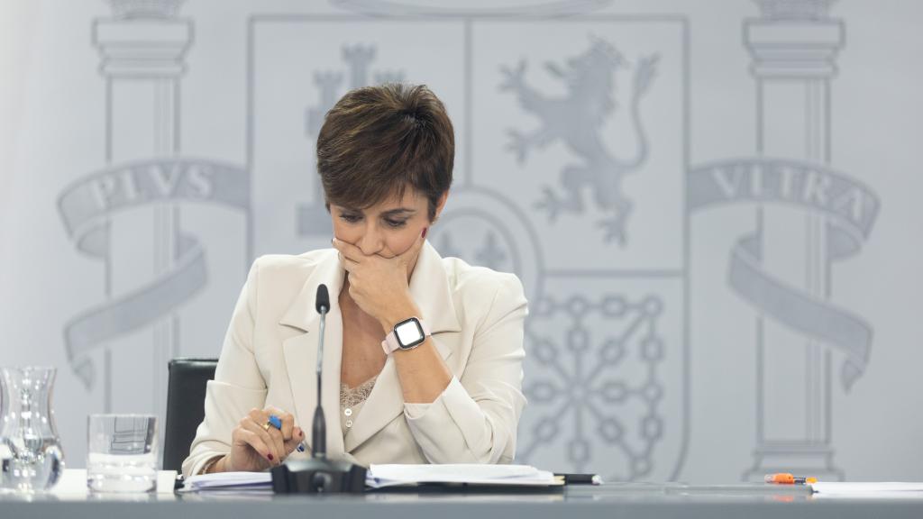 Isabel Rodríguez, ministra de Política Territorial y portavoz del Gobierno.