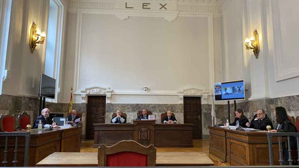 Vista de apelación en la sala de lo Civil y Penal del TSXG.