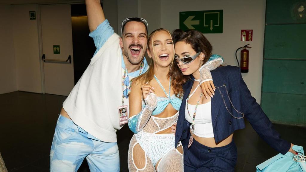 Borja Rueda, Ana Mena y Lena Zafra.