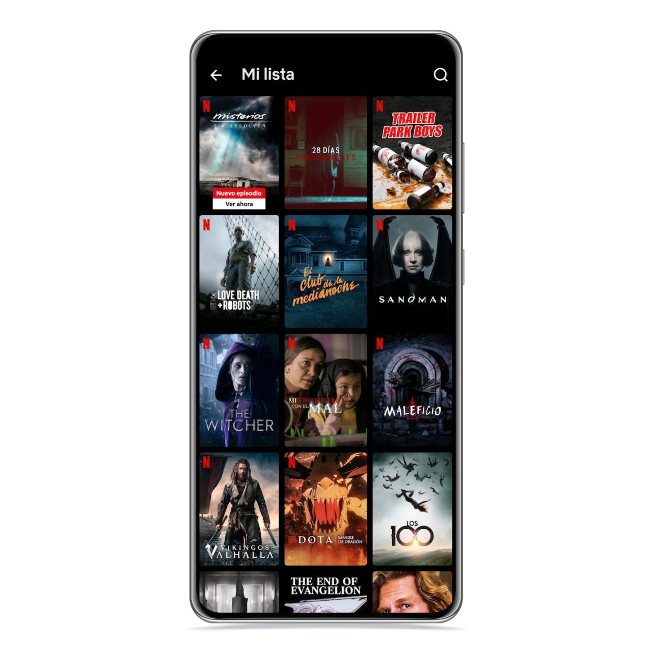 Mi lista en Netflix