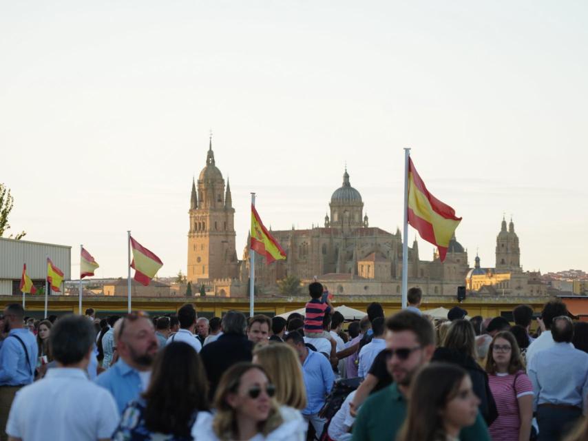 El Concurso Hípico Nacional de Saltos se celebra en las instalaciones de la Sociedad Campo de Tiro y Deportes de Salamanca