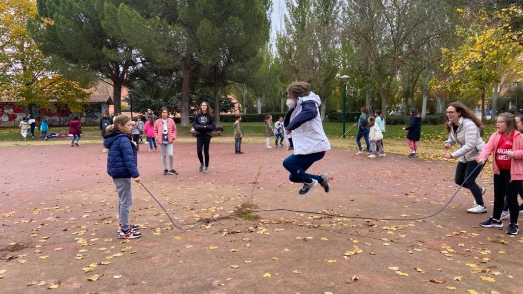 Imagen del día contra la obesidad infantil