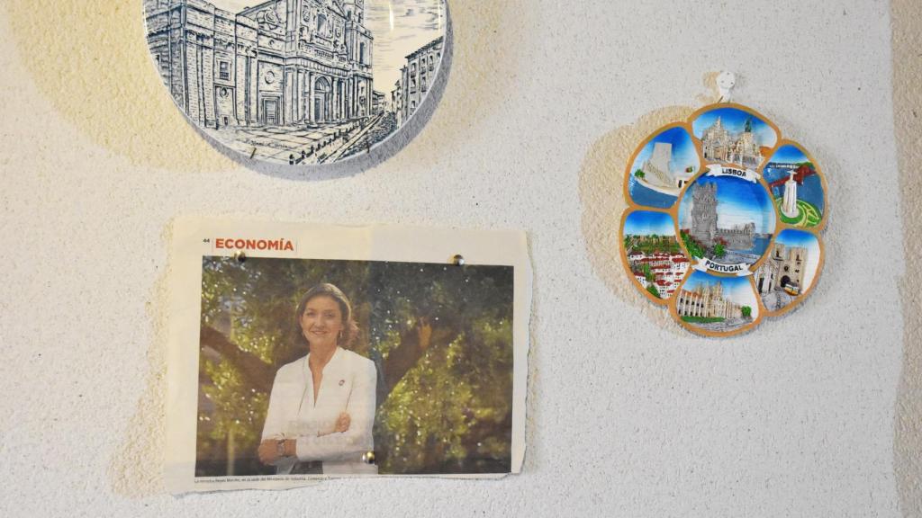 La casa de Julio Maroto con recortes de su hija