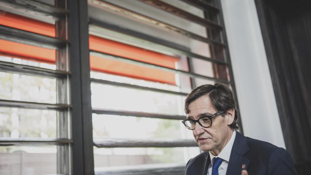 Salvador Illa, fotografiado este martes en Madrid.