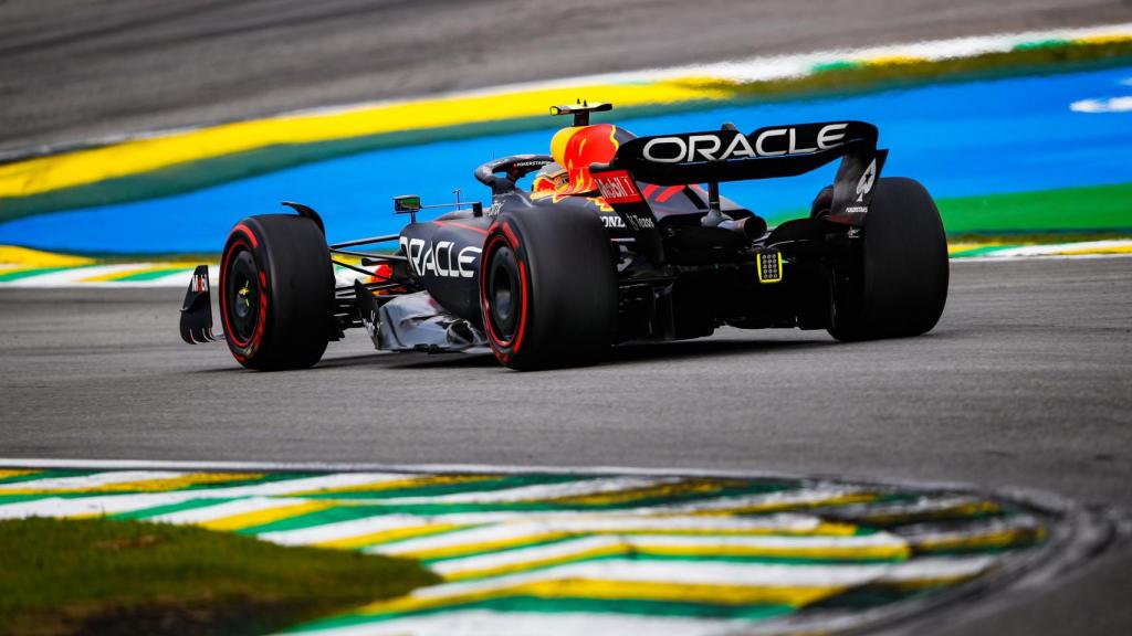 Sergio 'Checo' Pérez en el Gran Premio de Brasil