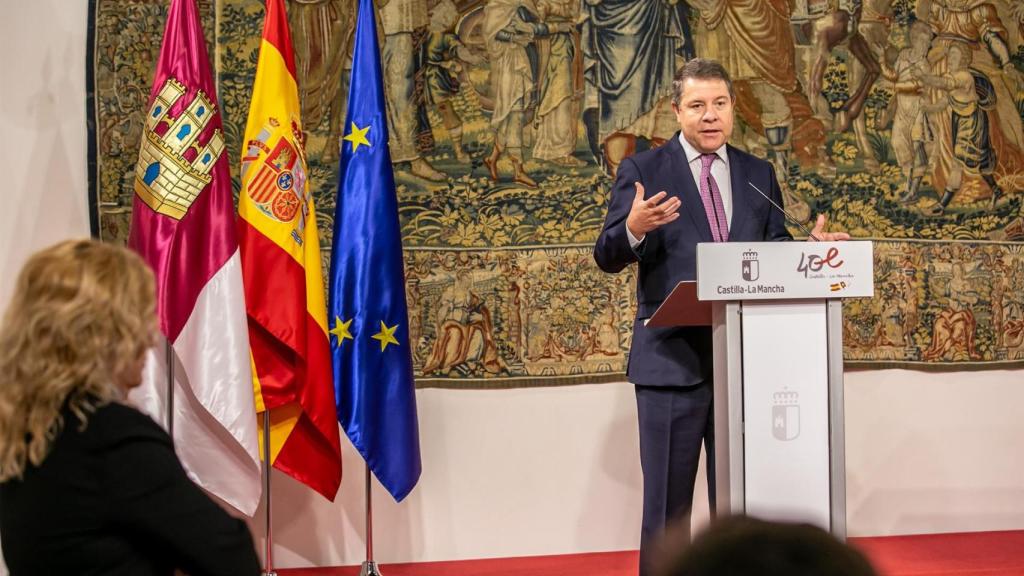 El presidente de Castilla-La Mancha, Emiliano García-Page