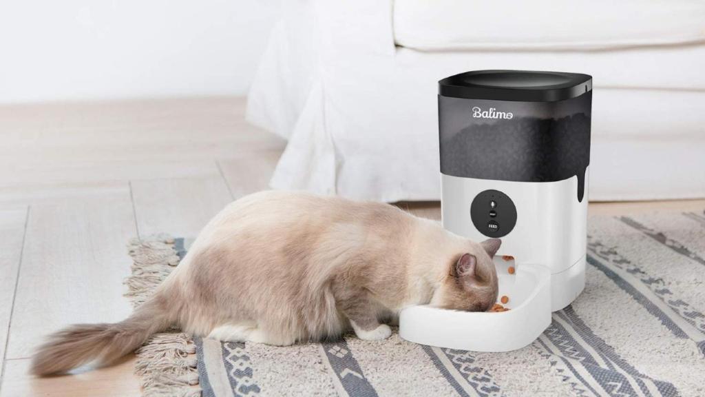 Comederos inteligentes para mascotas de Amazon