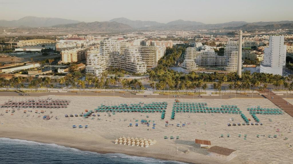 Imagen del desarrollo proyectado en La Térmica de Málaga.