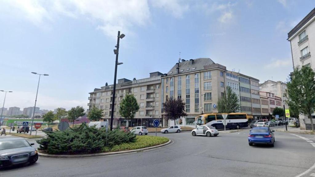 Inmediaciones del lugar del suceso