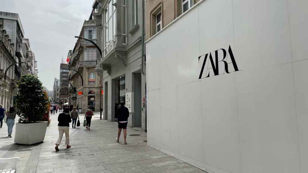 Próximas aperturas en la emblemática calle comercial Príncipe en Vigo.