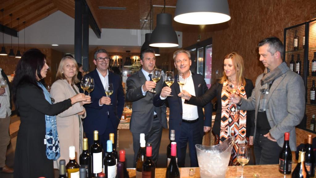 Presentación de la Feria del Vino en la Bodega de Figueira