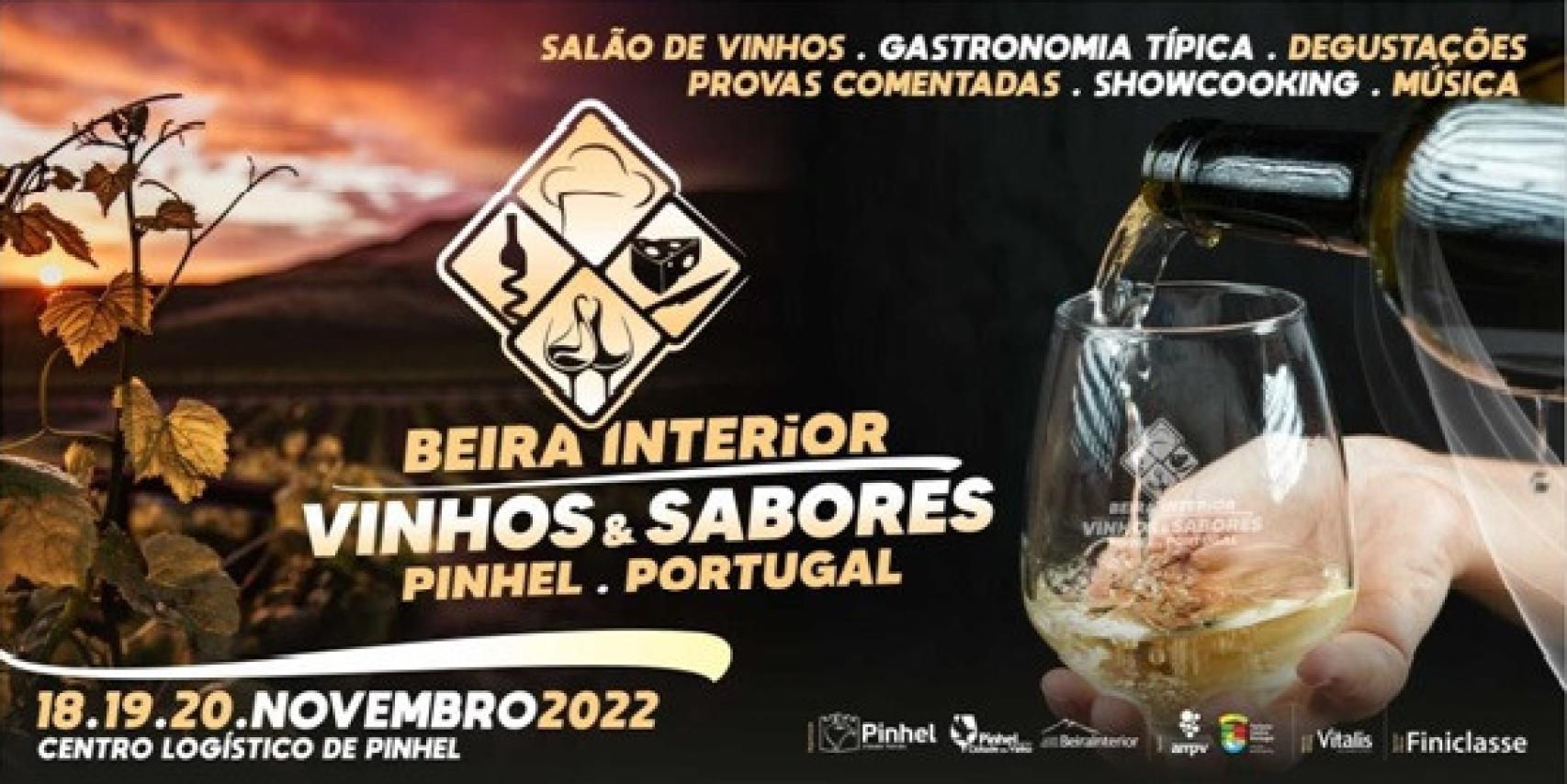 cartel beira vinos y sabores pinhel