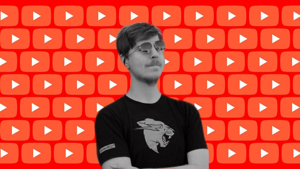 MrBeast en un fotomontaje.