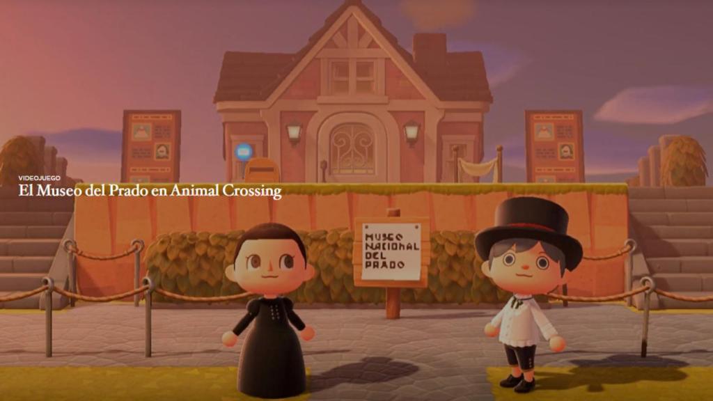 Museo del Prado en Animal Crossing