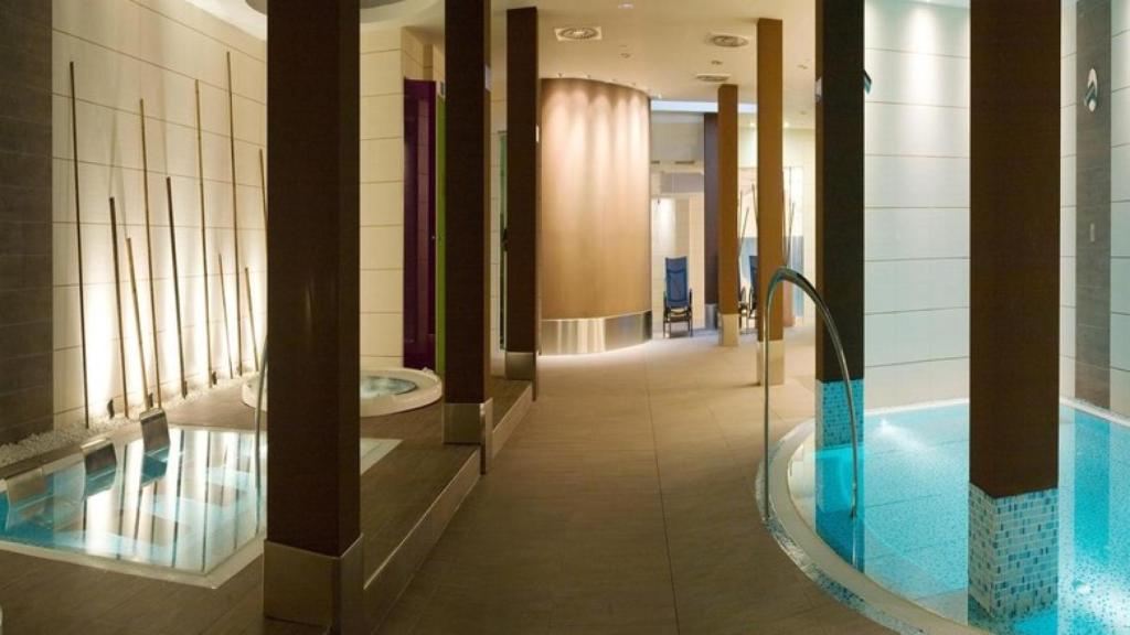 El spa de este hotel ubicado en Calpe.