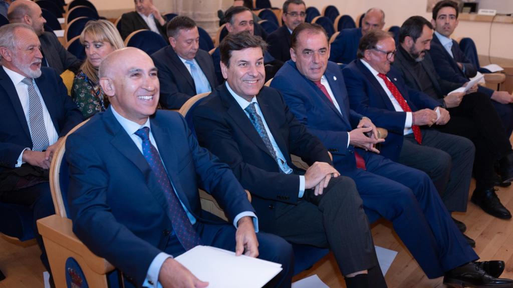 El consejero de Economía y Hacienda, Carlos Fernández Carriedo, participa en la celebración del 20 aniversario de Soria Futuro