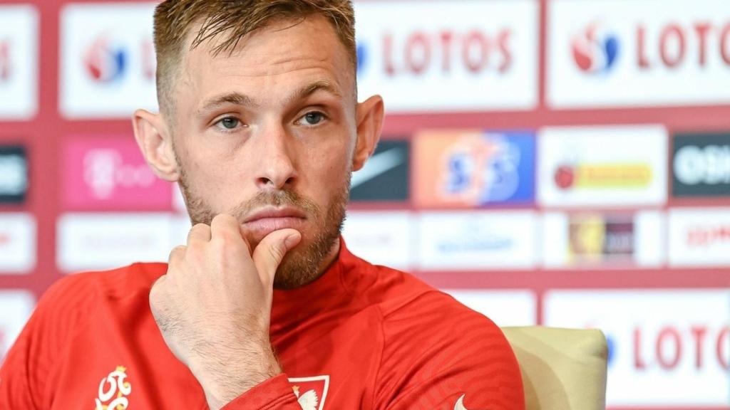 Maciej Rybus, jugador del Spartak de Moscú e internacional por Polonia