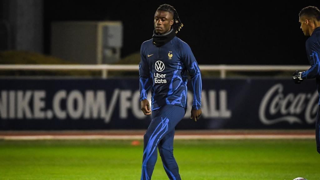 Eduardo Camavinga, con la selección de Francia
