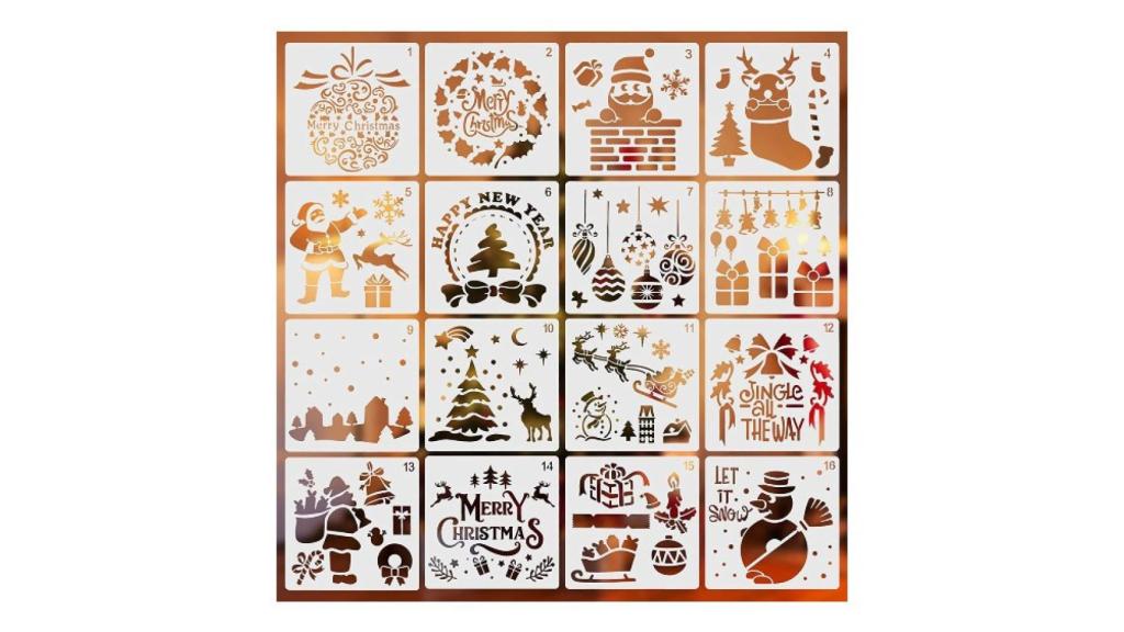 Plantilla de Navidad Jinlaili