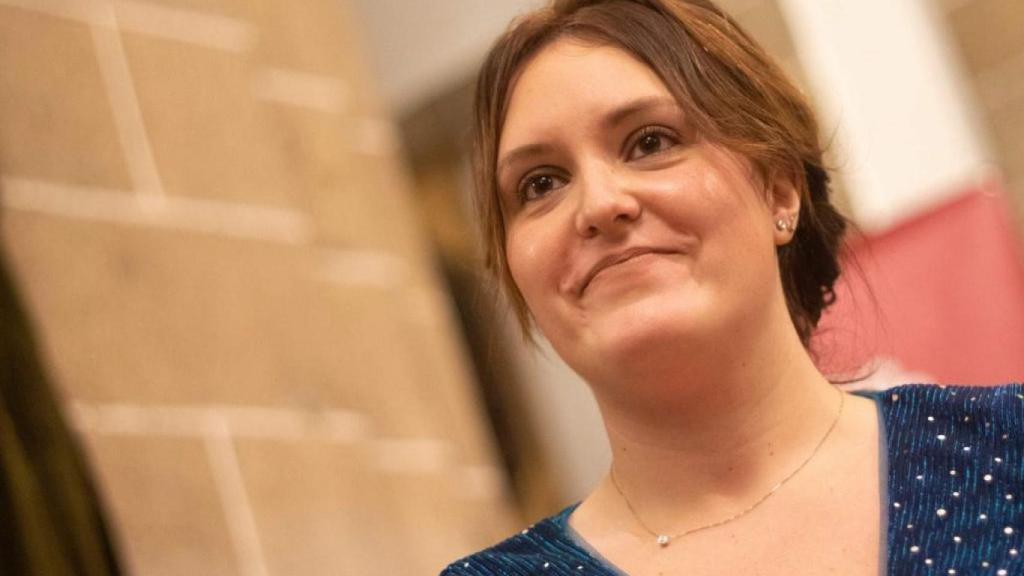 Sofía Rodríguez durante una de sus actuaciones