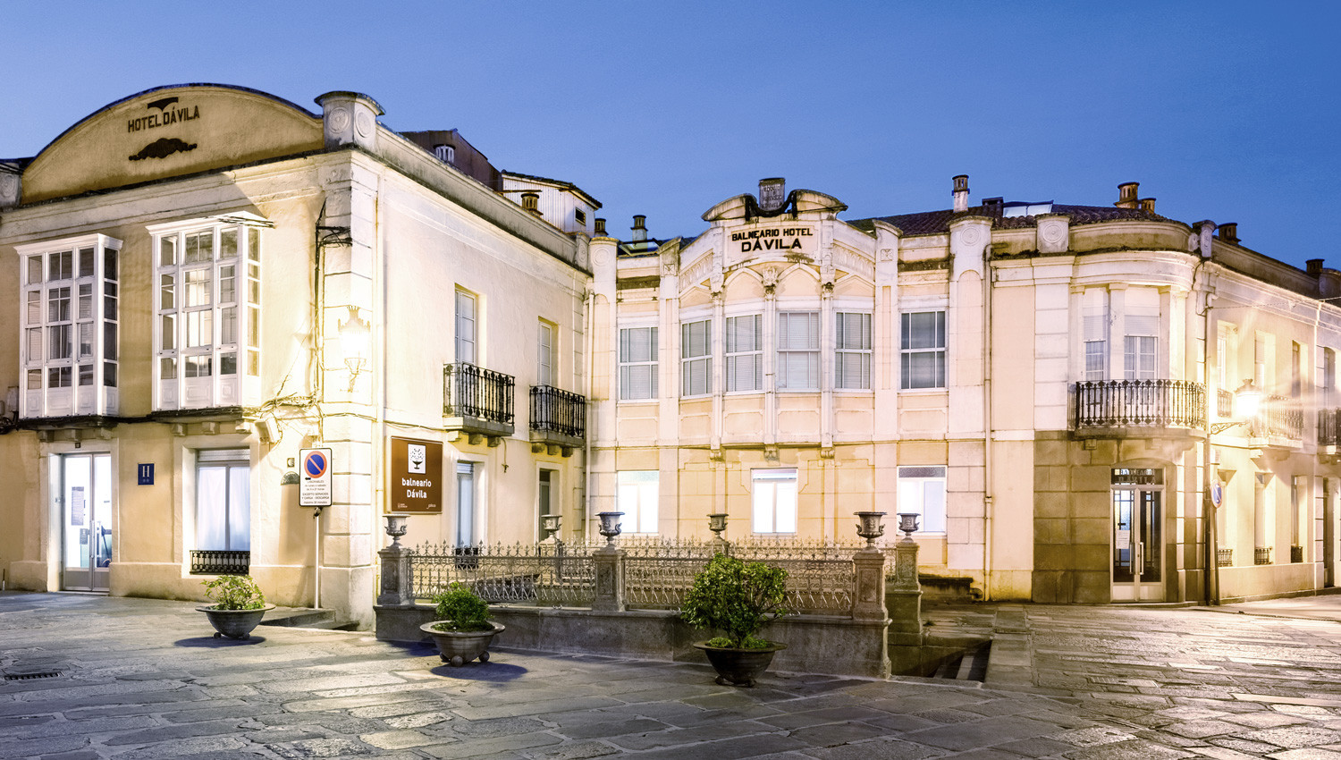 Hotel Balneario Dávila, Caldas de Reis. Foto: Balnearios de Galicia