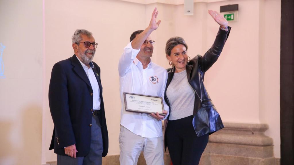 Premio al grupo Candela y Son.