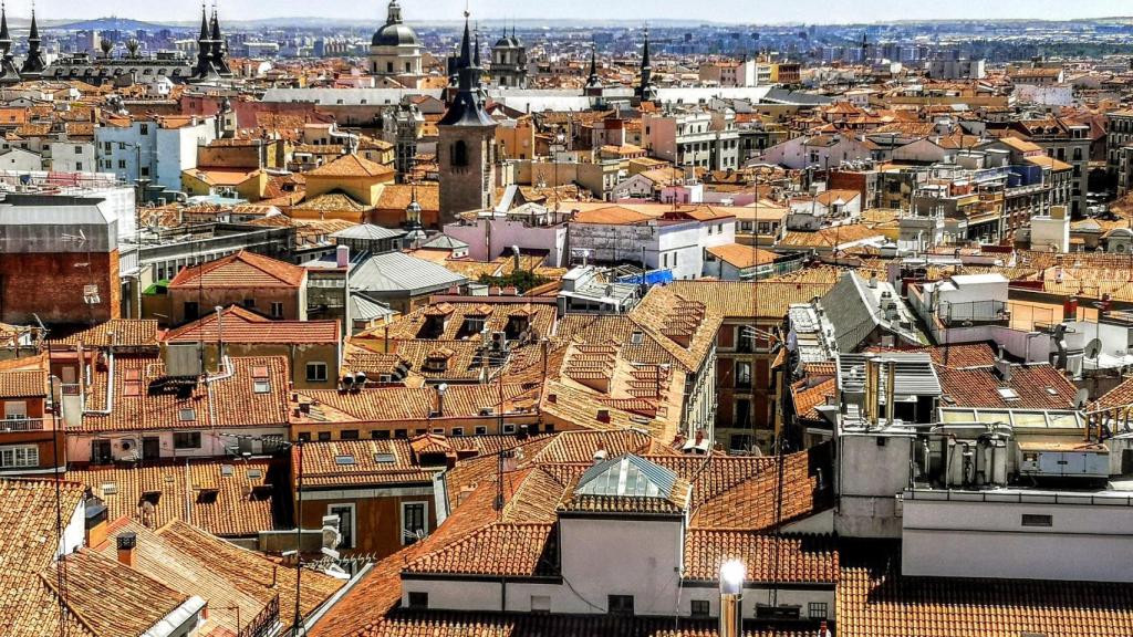 Panorámica de Madrid.