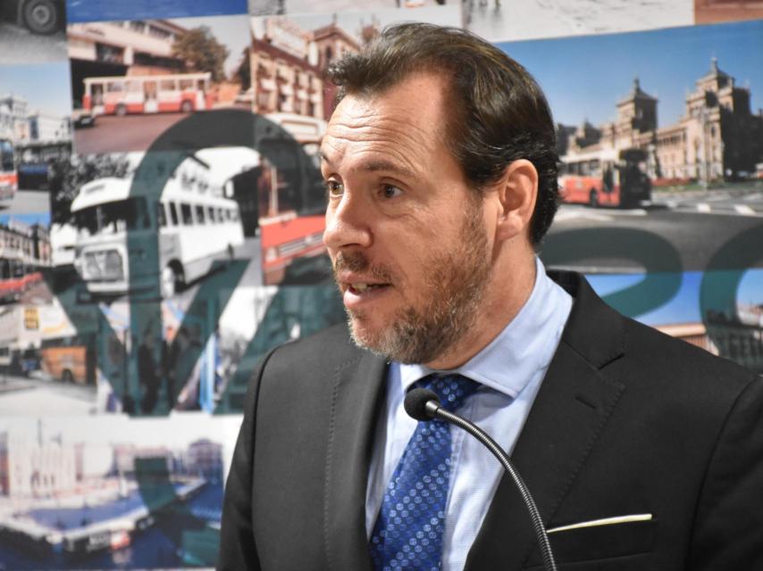 El alcalde de Valladolid, Óscar Puente, durante un acto este jueves.