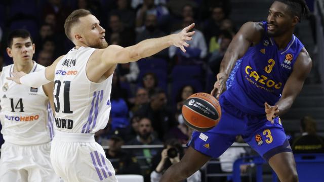 Musa, en acción durante el partido.