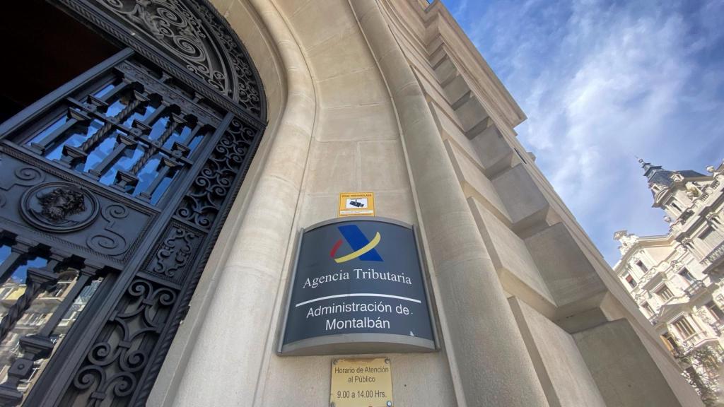 Imagen de la sede de la Agencia Tributaria.