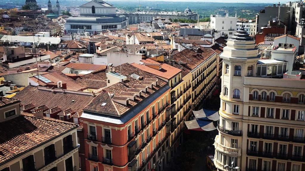 Vista de Madrid.