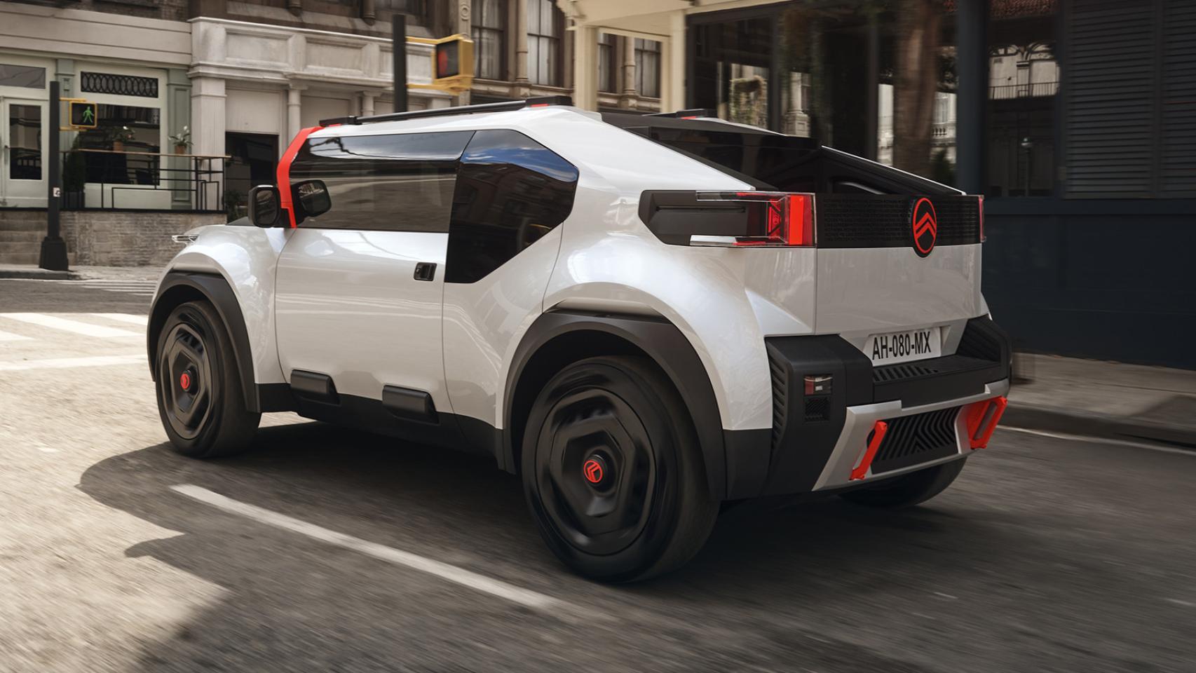 Citroën Oli, el coche que cuida del planeta; es eléctrico, ligero, reciclable y sostenible