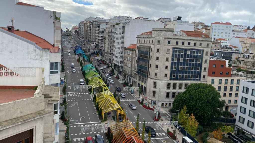 Gran Vía de Vigo.