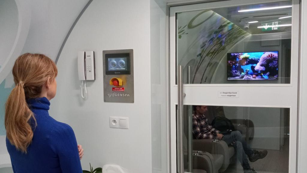 Probamos la cámara de hiperbaria en OxygenSpa.
