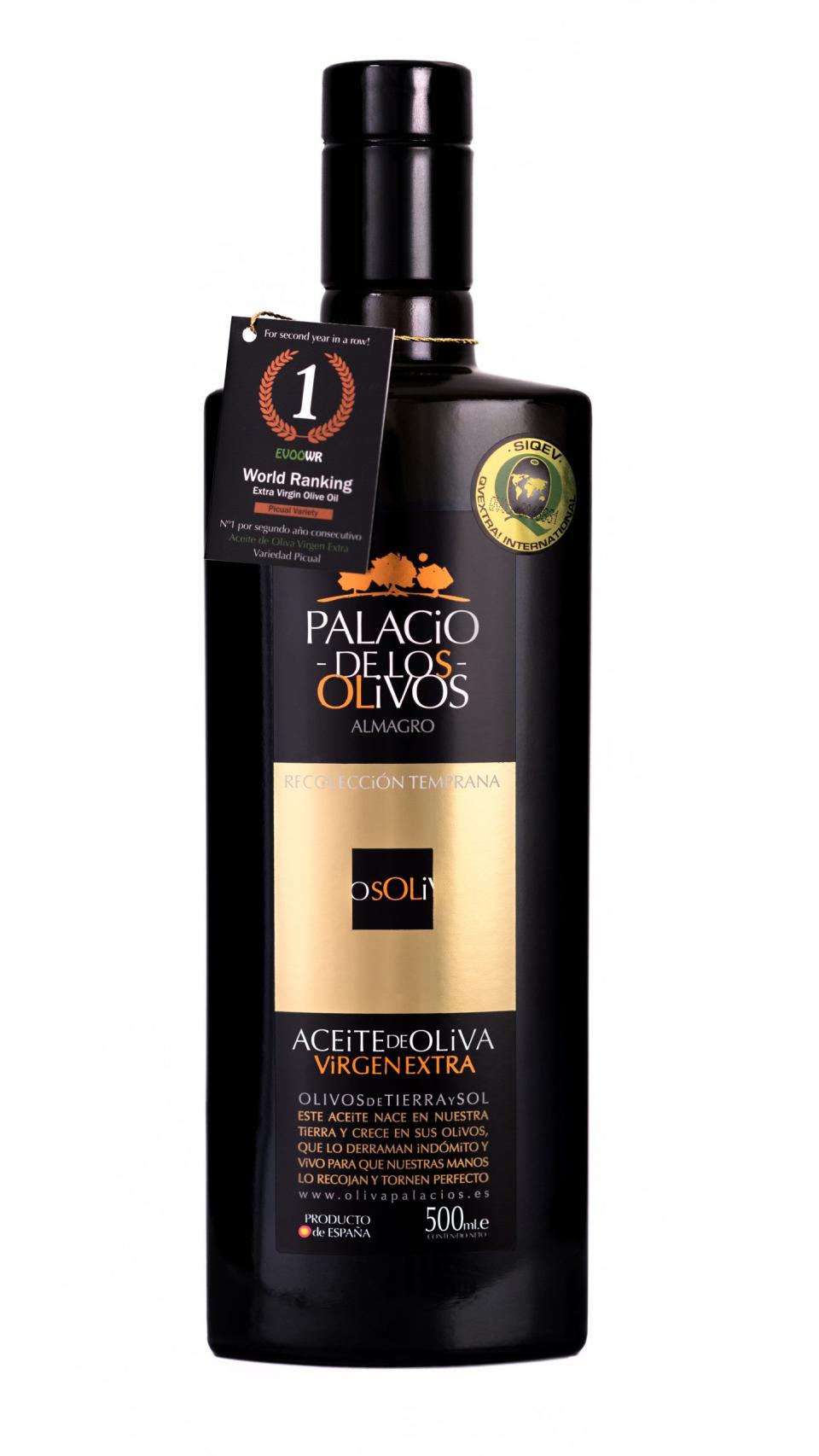 Frontal-Picual-500ml-Palacio-de-Los-Olivos-scaled