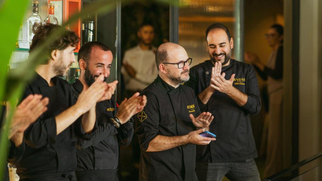 Un momento del aniversario de Petímetre.