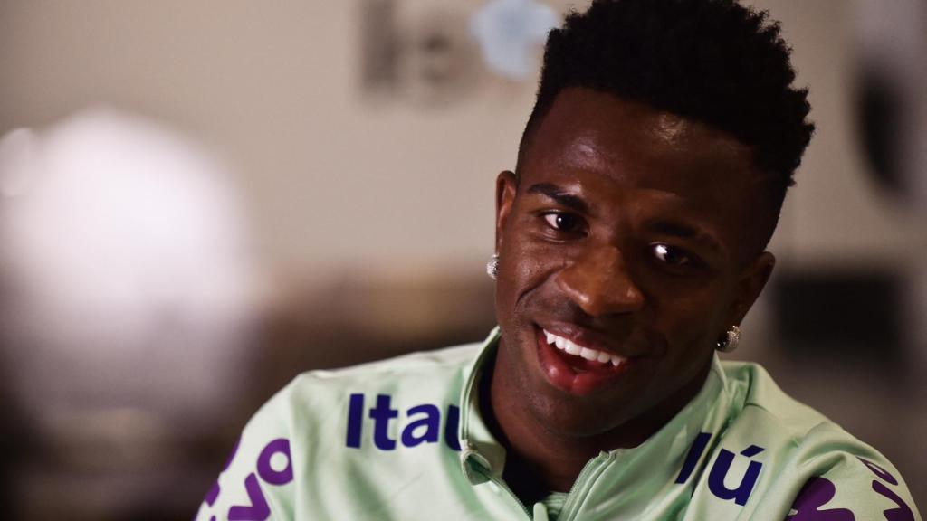 Vinicius, en la entrevista.